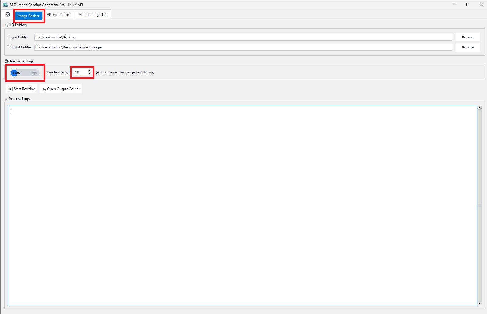 SEO Image Caption Generator Pro – Multi-API Settings: Switch Between AI Providers Instantly